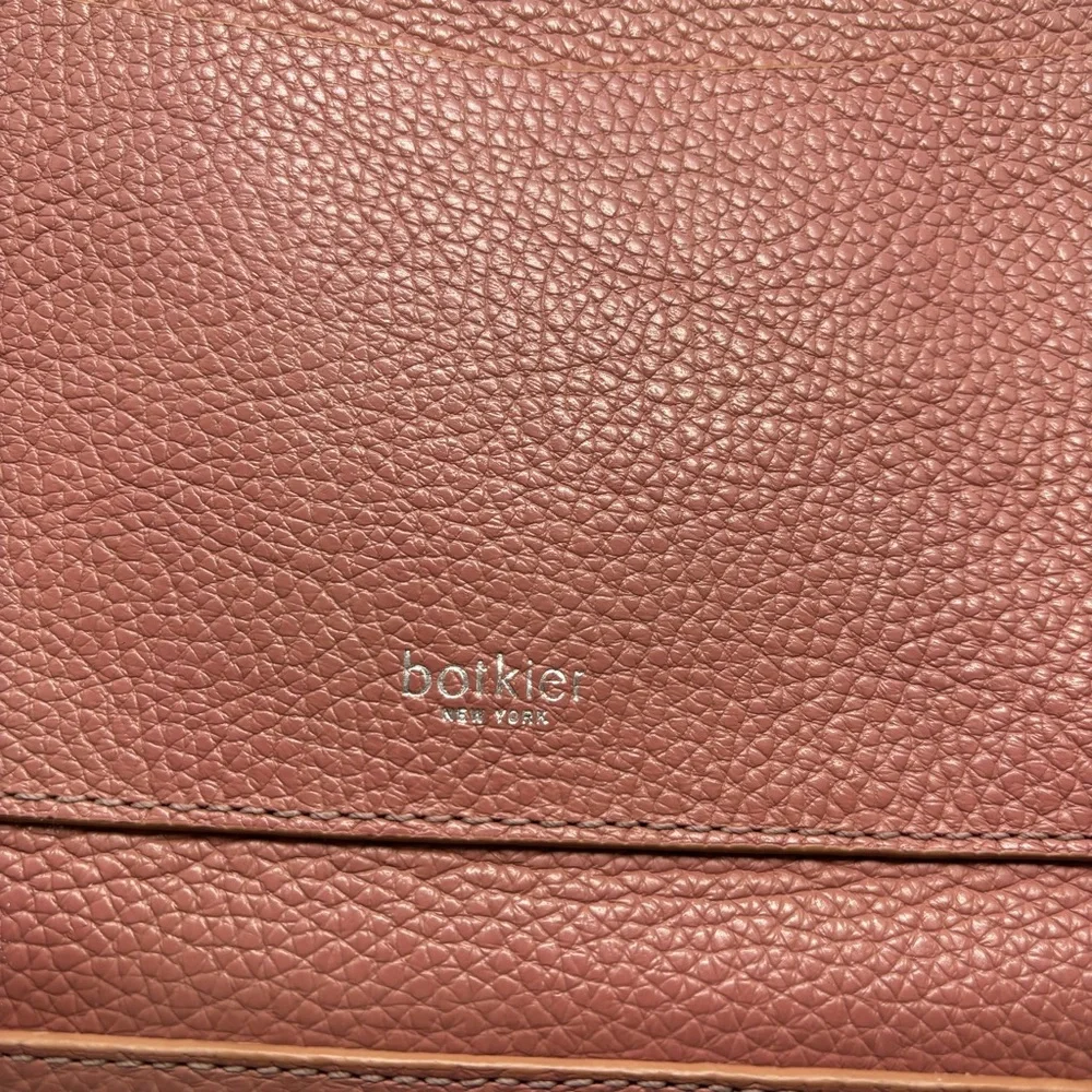 Botkier “Valentina” rose blush pink crossbody bag/guitar strap